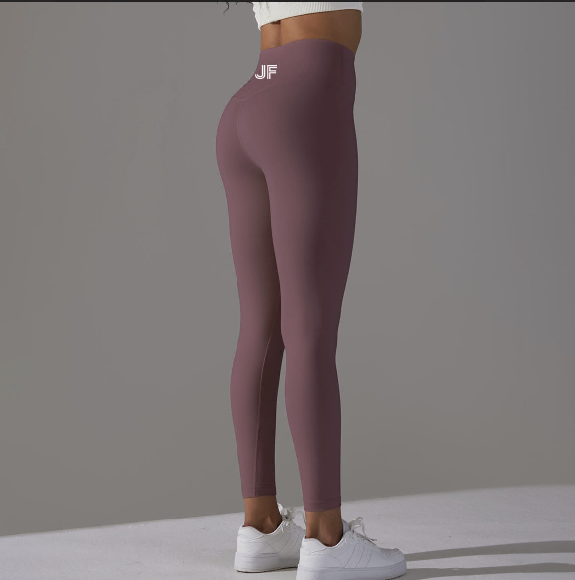 JogFit: "Finish Line" Performance Leggings - Maroon