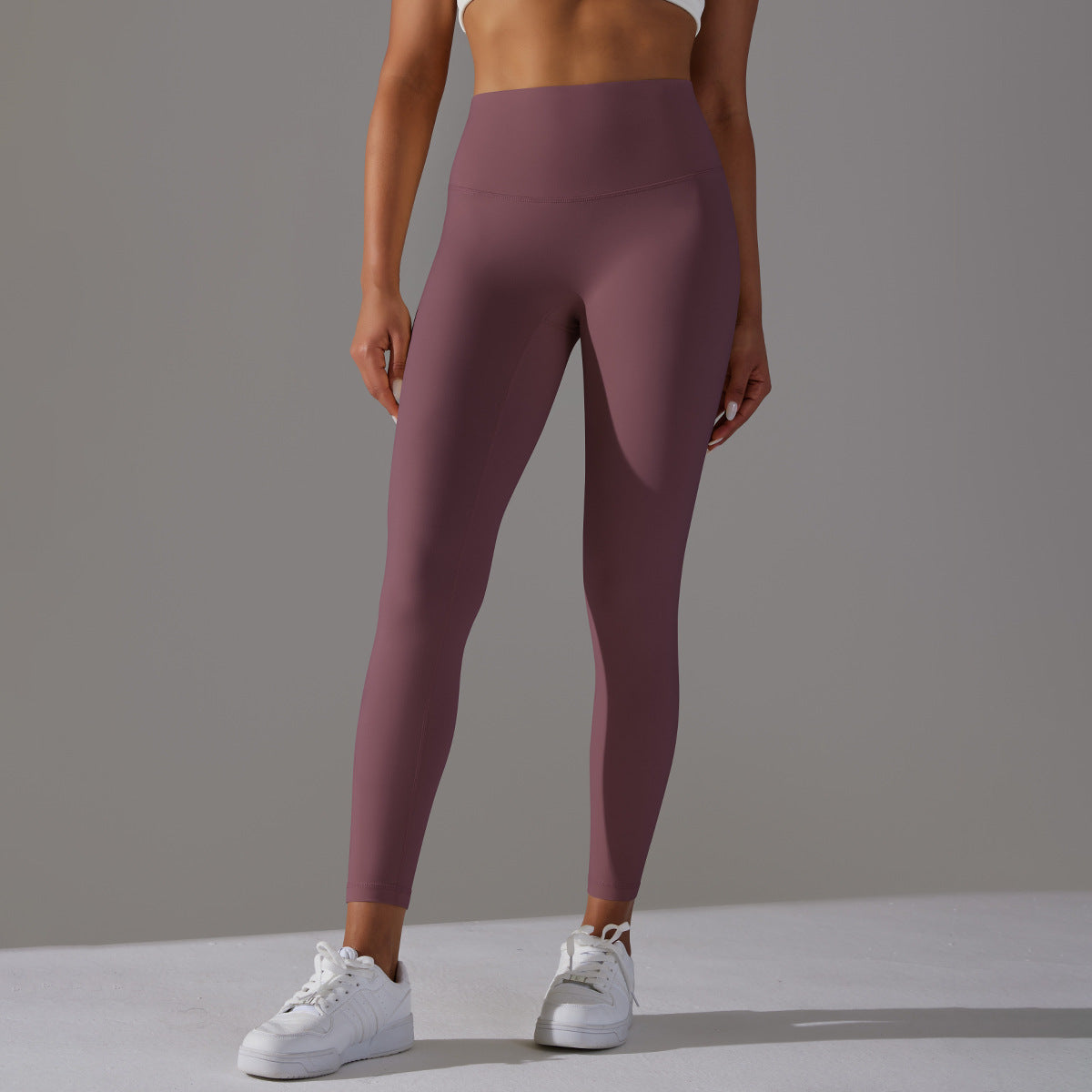 JogFit: "Finish Line" Performance Leggings - Maroon