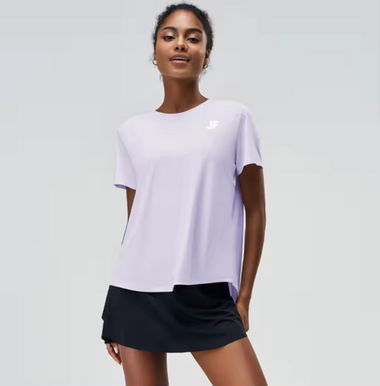 JogFit: "Cutesy" Performance Shirt - Lavender