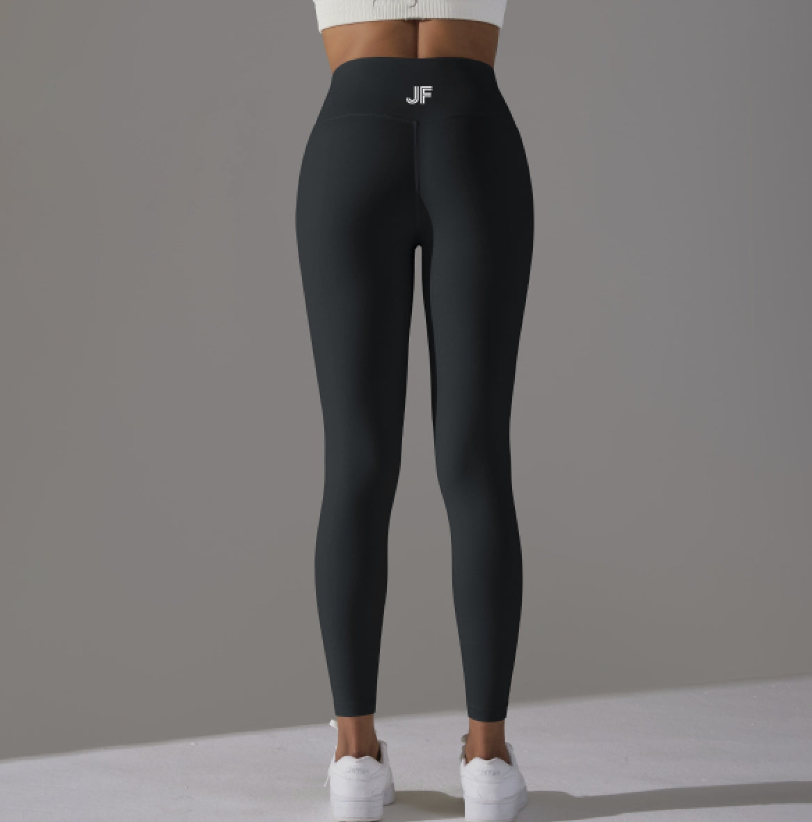 JogFit: "Finish Line" Performance Leggings - Black