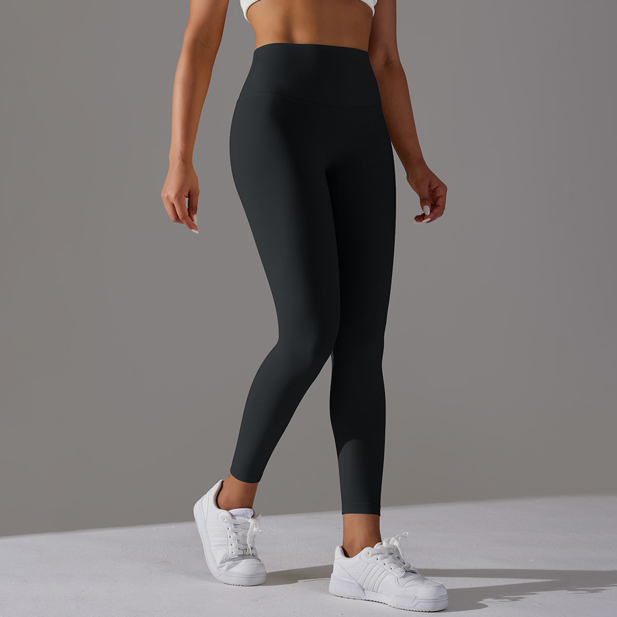 JogFit: "Finish Line" Performance Leggings - Black
