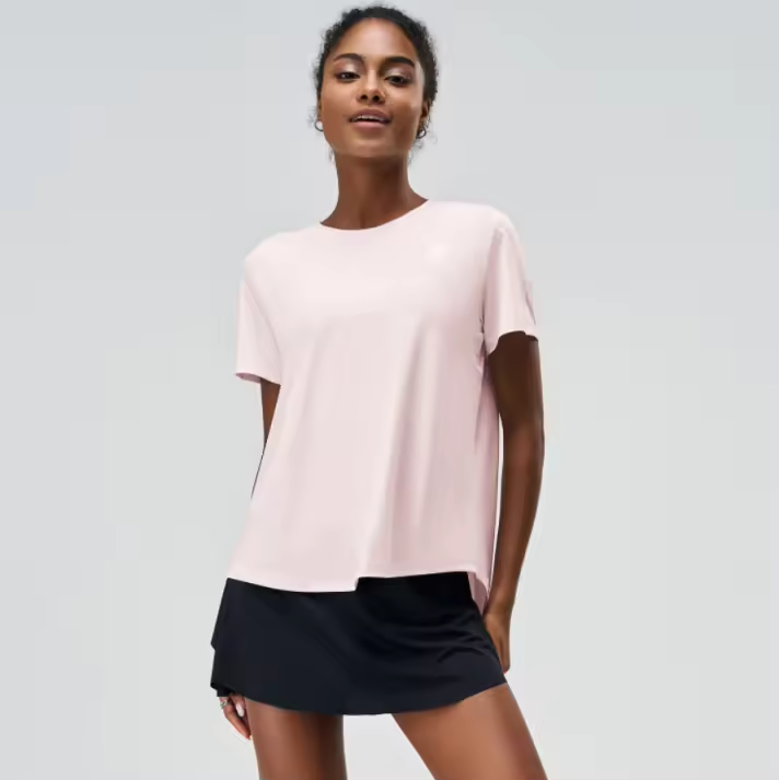 JogFit: "Cutesy" Performance Tee - Pink
